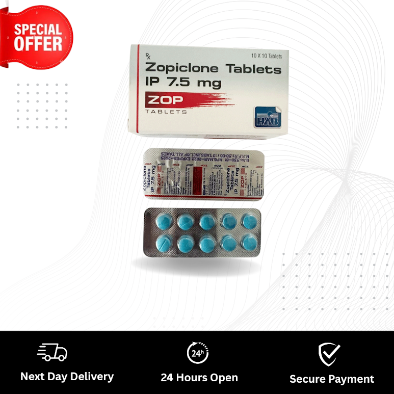 Zopiclone Tablets Blue